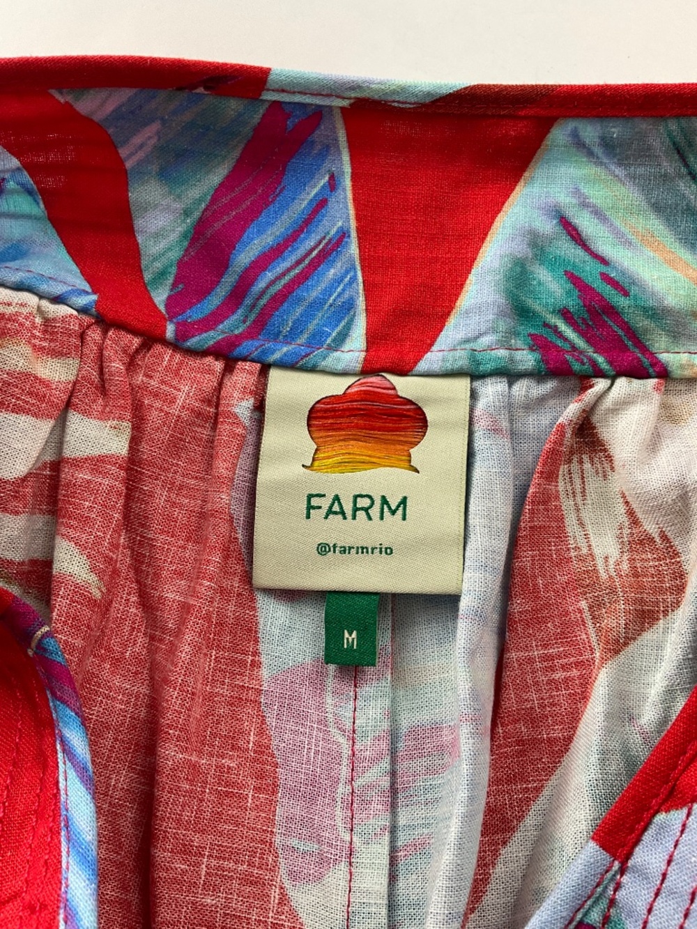 FARM Rio Sweet Jungle Linen Blend Shorts‎ - Picture 9 of 11